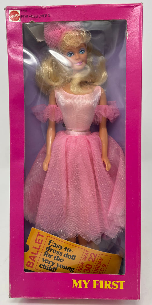 MY FIRST BARBIE - #1788 - BLONDE - MATTEL 1986