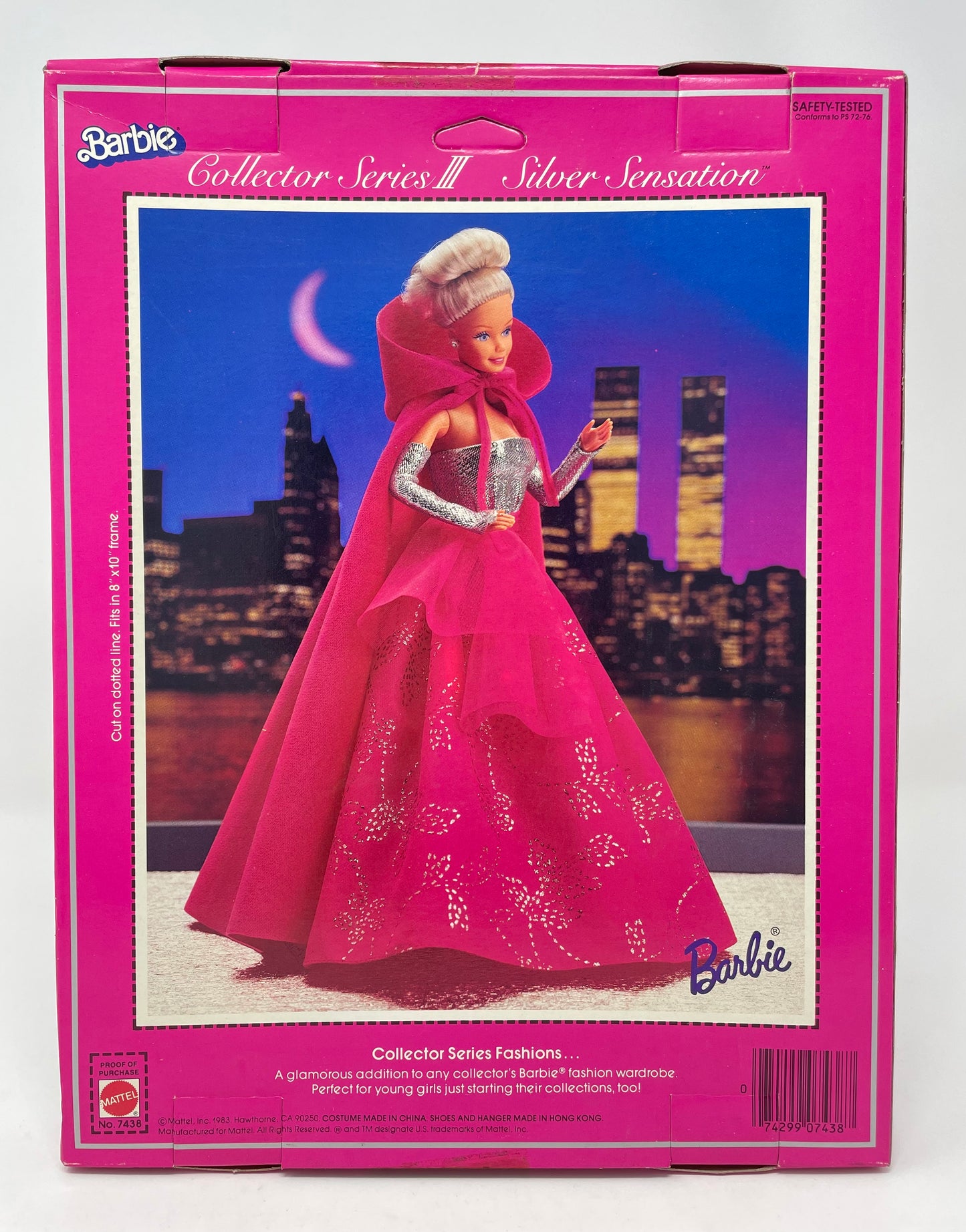 SILVER SENSATION - BARBIE COLLECTOR SERIES III - #7438 - MATTEL 1983 (1 OF 2)