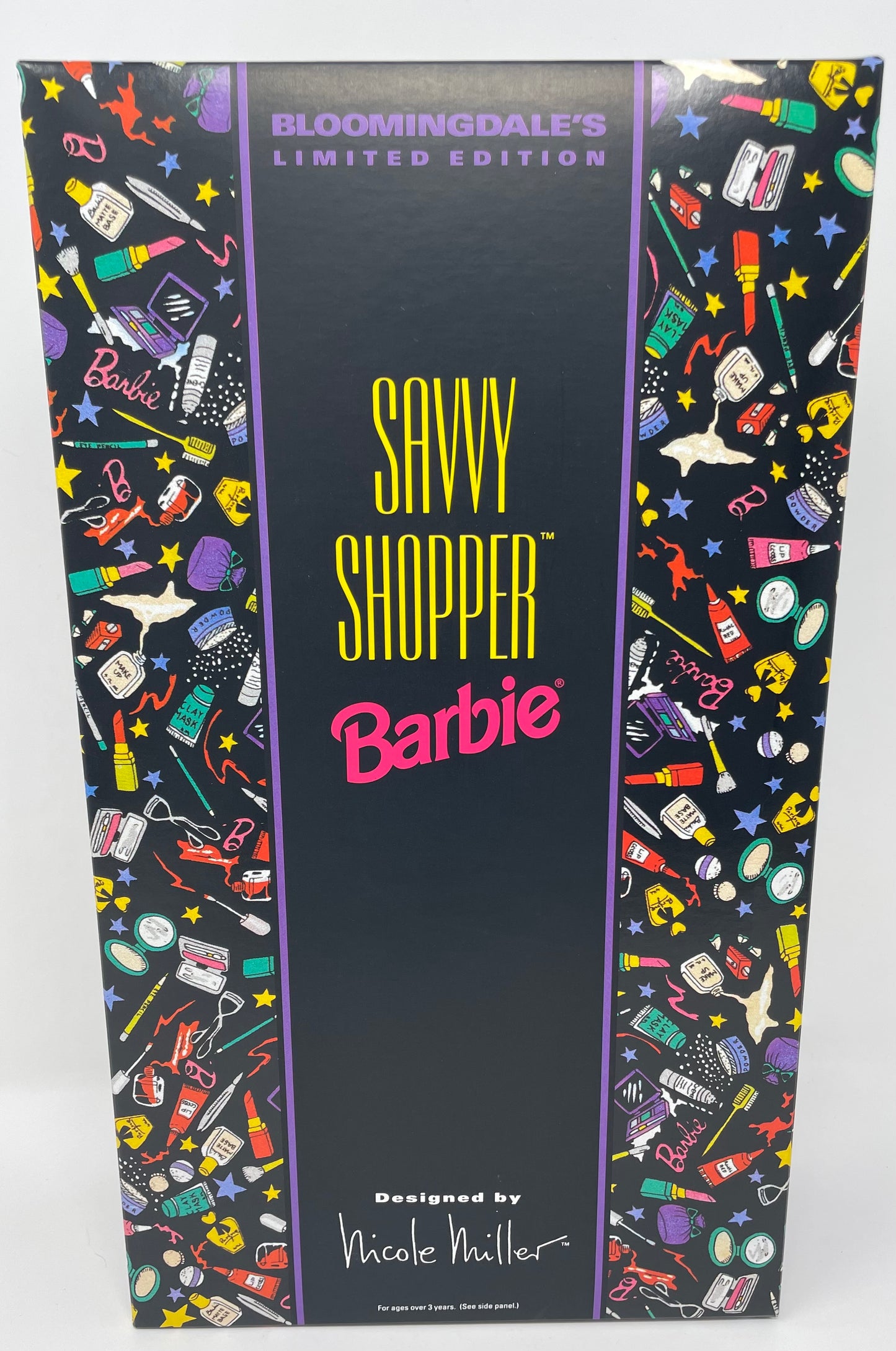SAVVY SHOPPER BARBIE DESIGNED BY NICOLE MILLER - BLOOMINGDALE'S LIMITED EDITION - #12152 - MATTEL 1994 (2 OF 2)