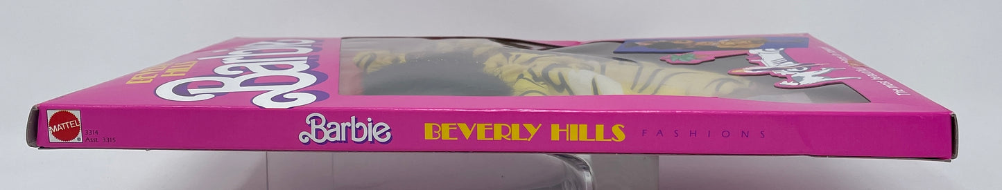 BEVERLY HILLS BARBIE - FASHIONS - #3314 - MATTEL 1987