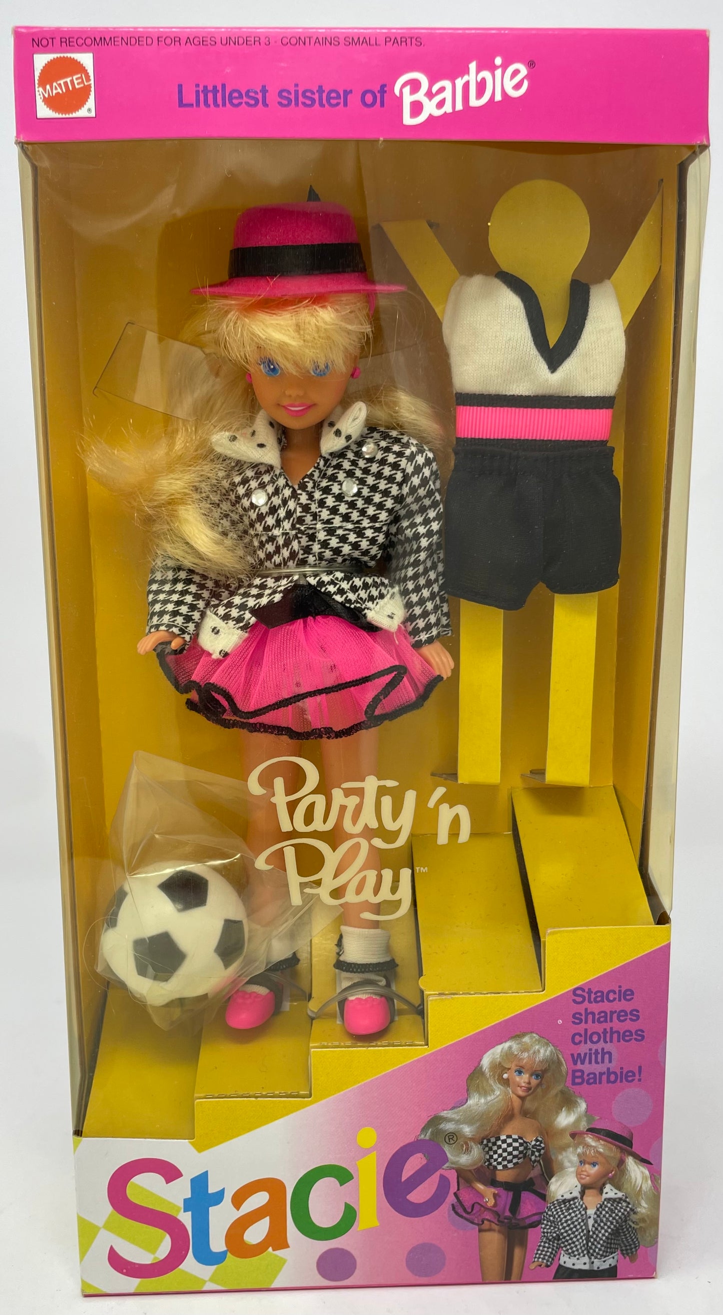 Party 'n Play Stacie Littlest Sister of Barbie Doll 1992 Mattel 5411 -  We-R-Toys