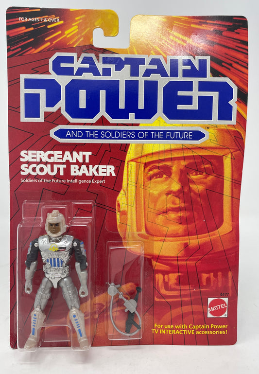 SERGEANT SCOUT BAKER - CAPTAIN POWER - #4477 - MATTEL 1987