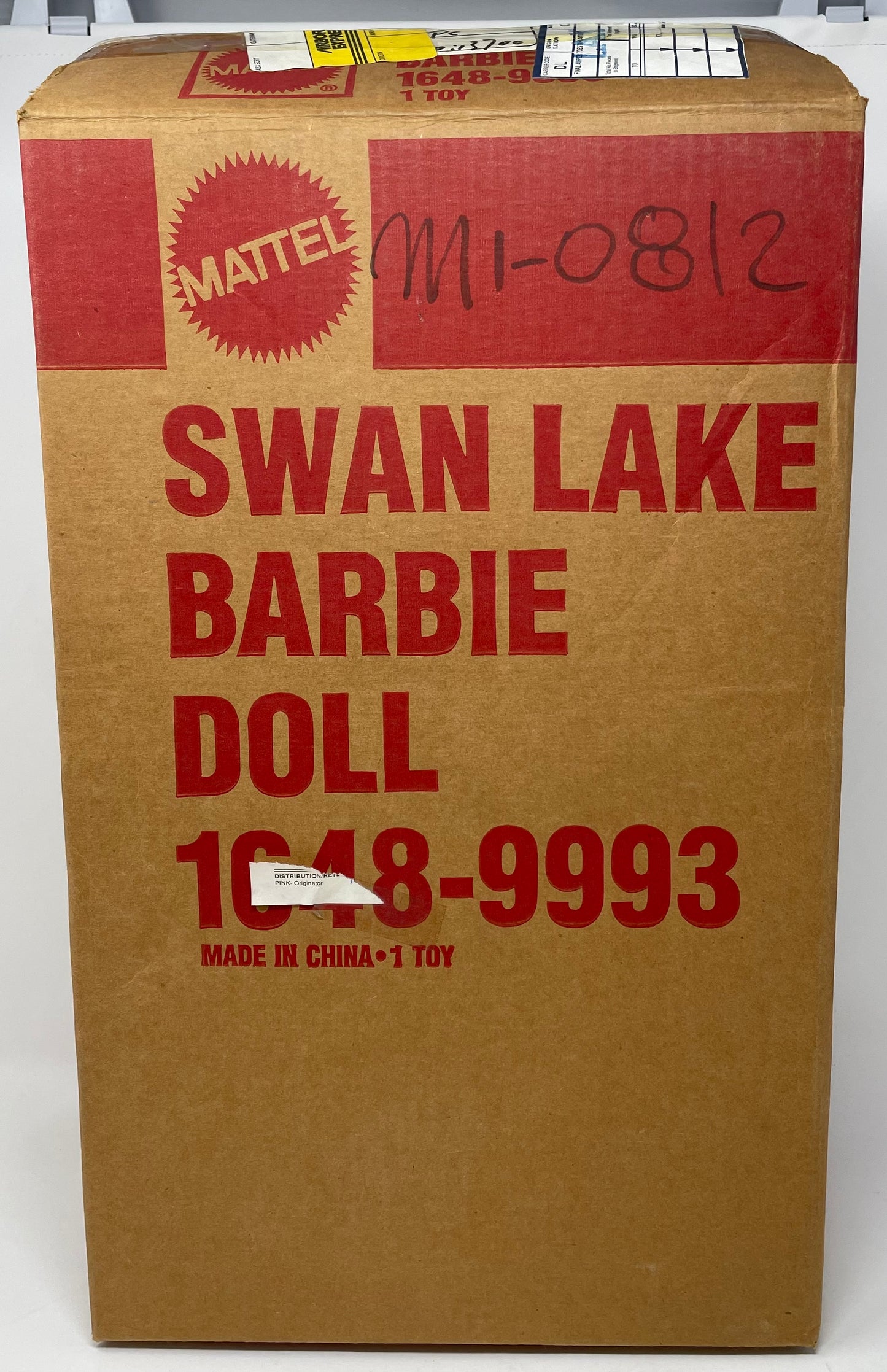 SWAN LAKE BARBIE DOLL - #1648 - MATTEL 1991