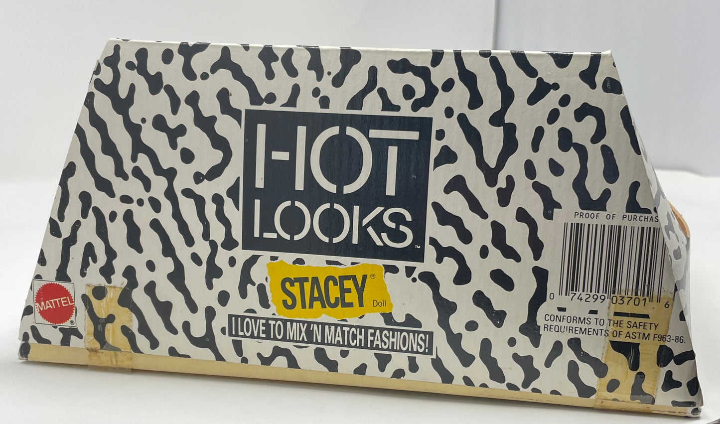 HOT LOOKS STACEY -18 INCHES TALL - #3701 - MATTEL 1986