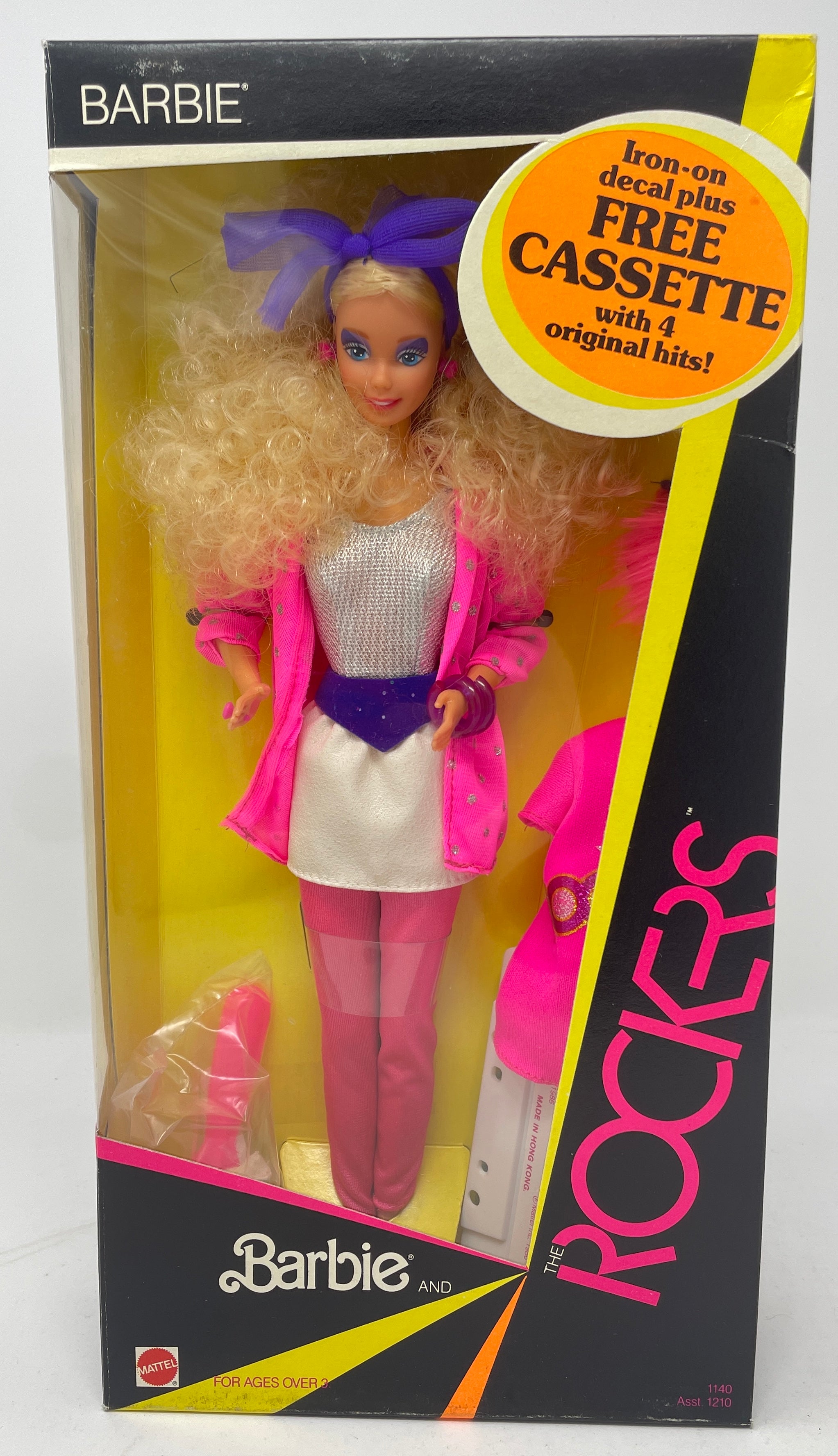 BARBIE AND THE ROCKERS BARBIE 1140 MATTEL 1985 3 OF 3 Mr. Joe s Really Big Toys Collectibles