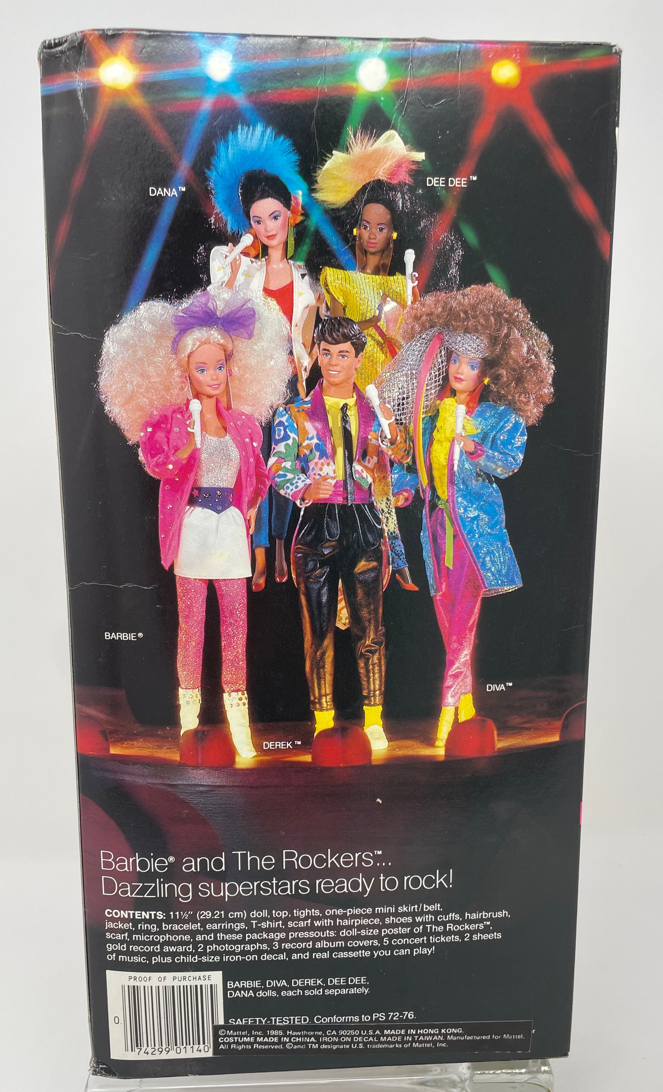 BARBIE AND THE ROCKERS BARBIE 1140 MATTEL 1985 1 OF 3 Mr