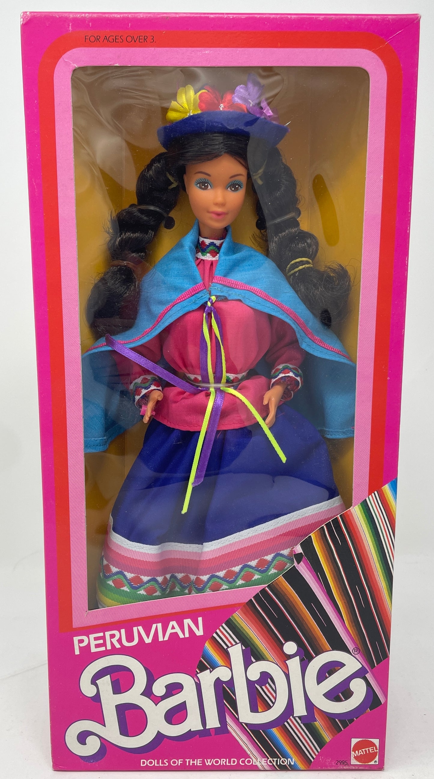 PERUVIAN BARBIE - DOLLS OF THE WORLD COLLECTION - SPECIAL EDITION - #2995 - MATTEL 1985