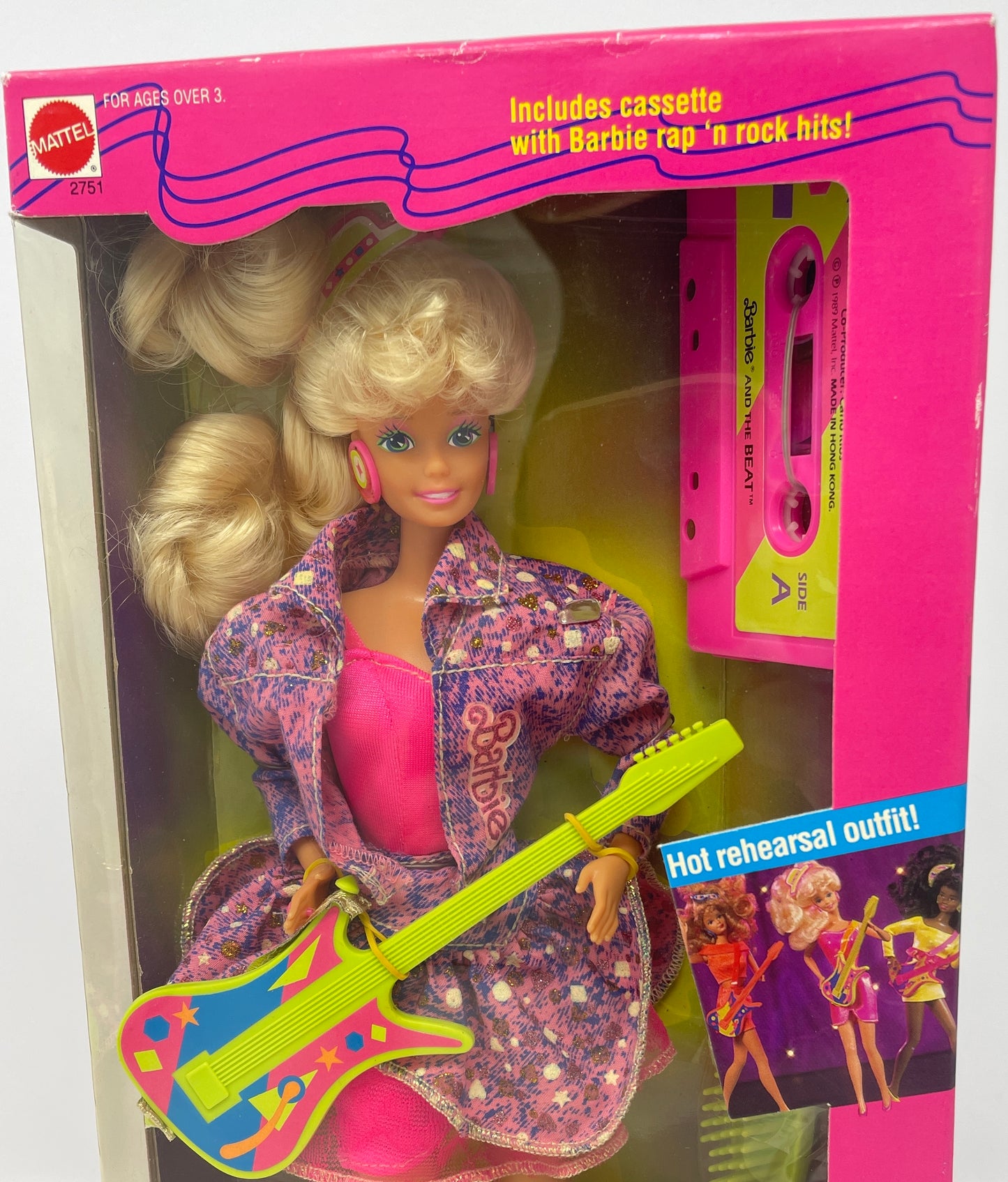 BARBIE - BARBIE AND THE BEAT - #2751 - MATTEL 1989