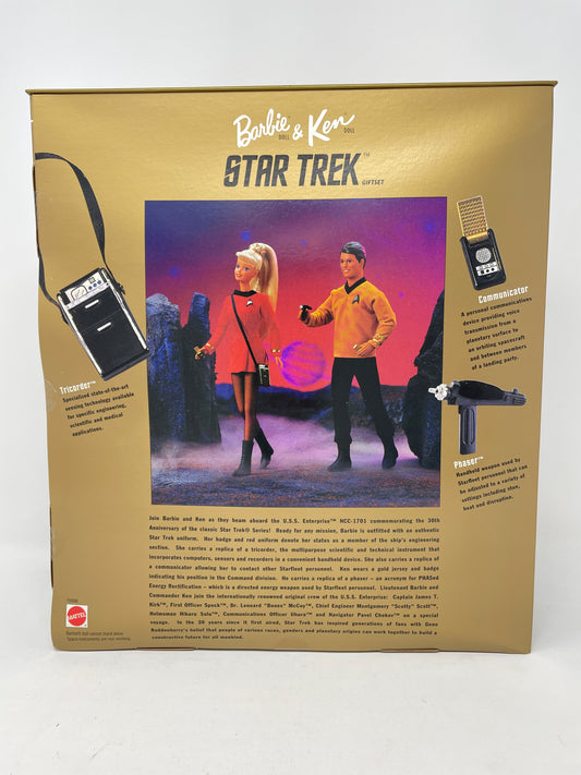 BARBIE & KEN STAR TREK GIFT SET - 30th ANNIVERSARY COLLECTOR EDITION - #15006 - MATTEL 1996 (1 of 3)