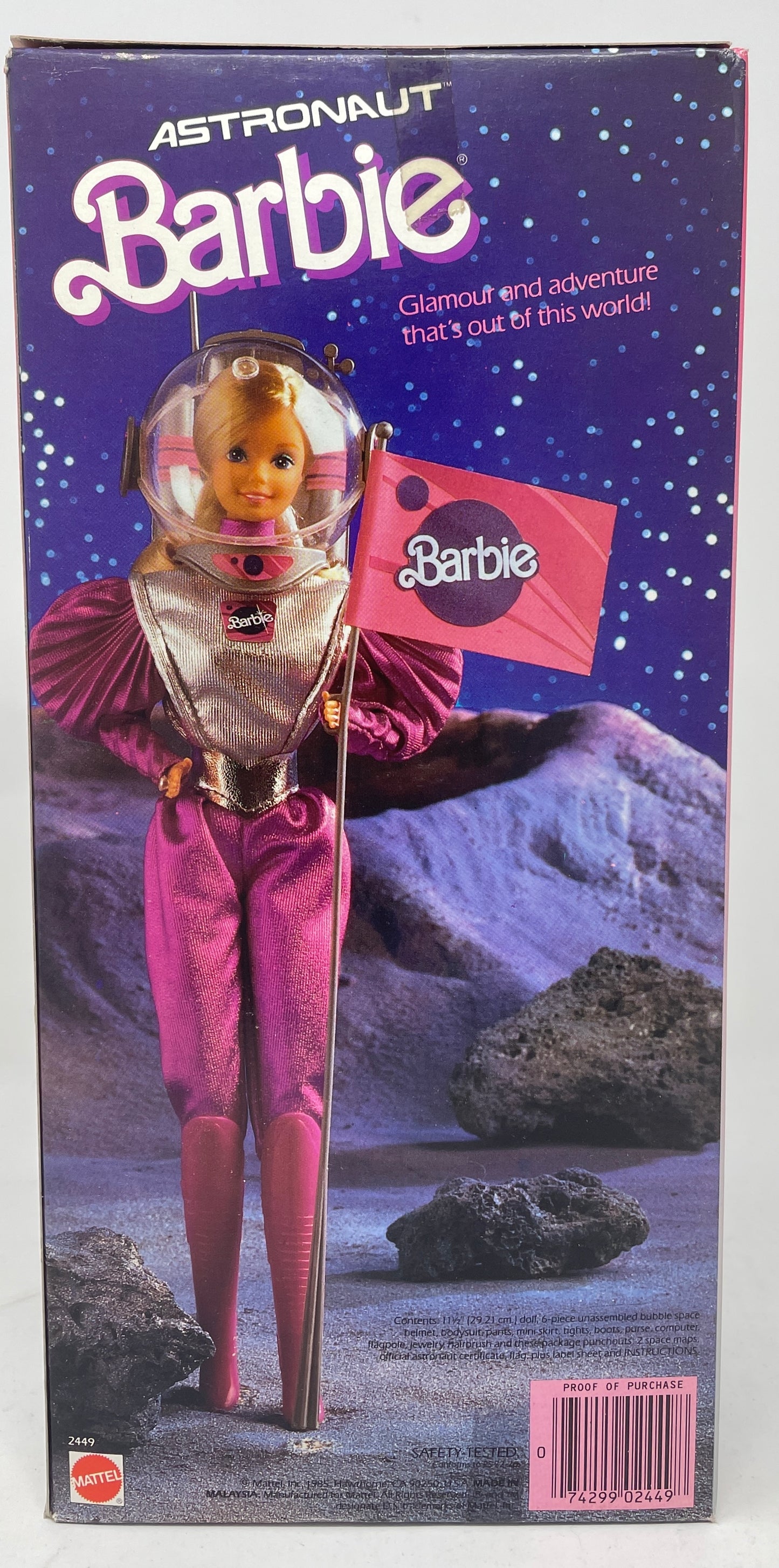 ASTRONAUT BARBIE - BLONDE - SPECIAL EDITION - THE CAREER COLLECTION - #12149 - MATTEL 1985