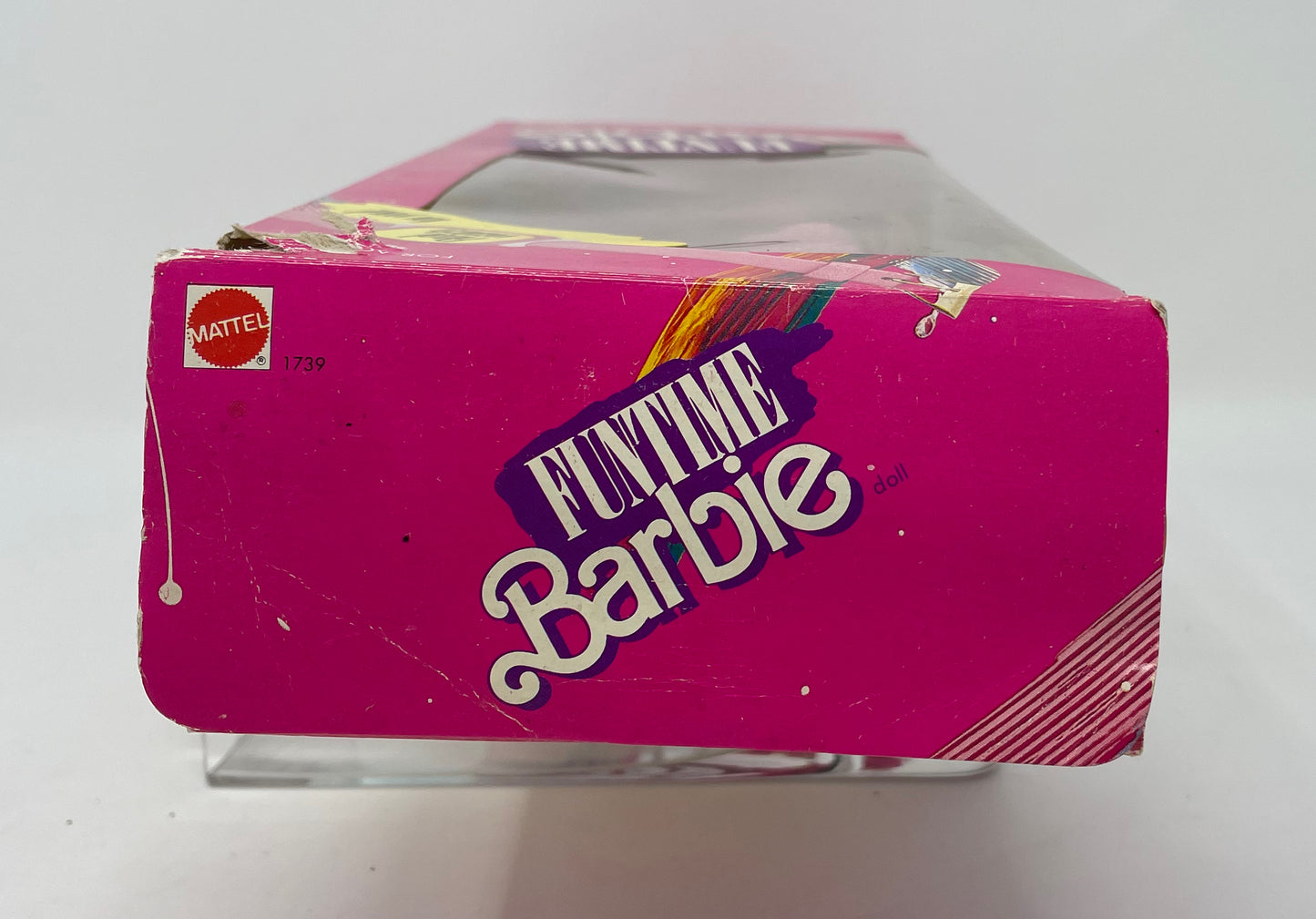 FUNTIME BARBIE - AFRICAN AMERICA #1739 - MATTEL 1986 *DAMAGED BOX*