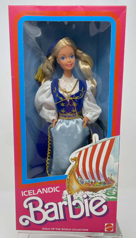 ICELANDIC BARBIE - BARBIE DOLLS OF THE WORLD - MATTEL 1986