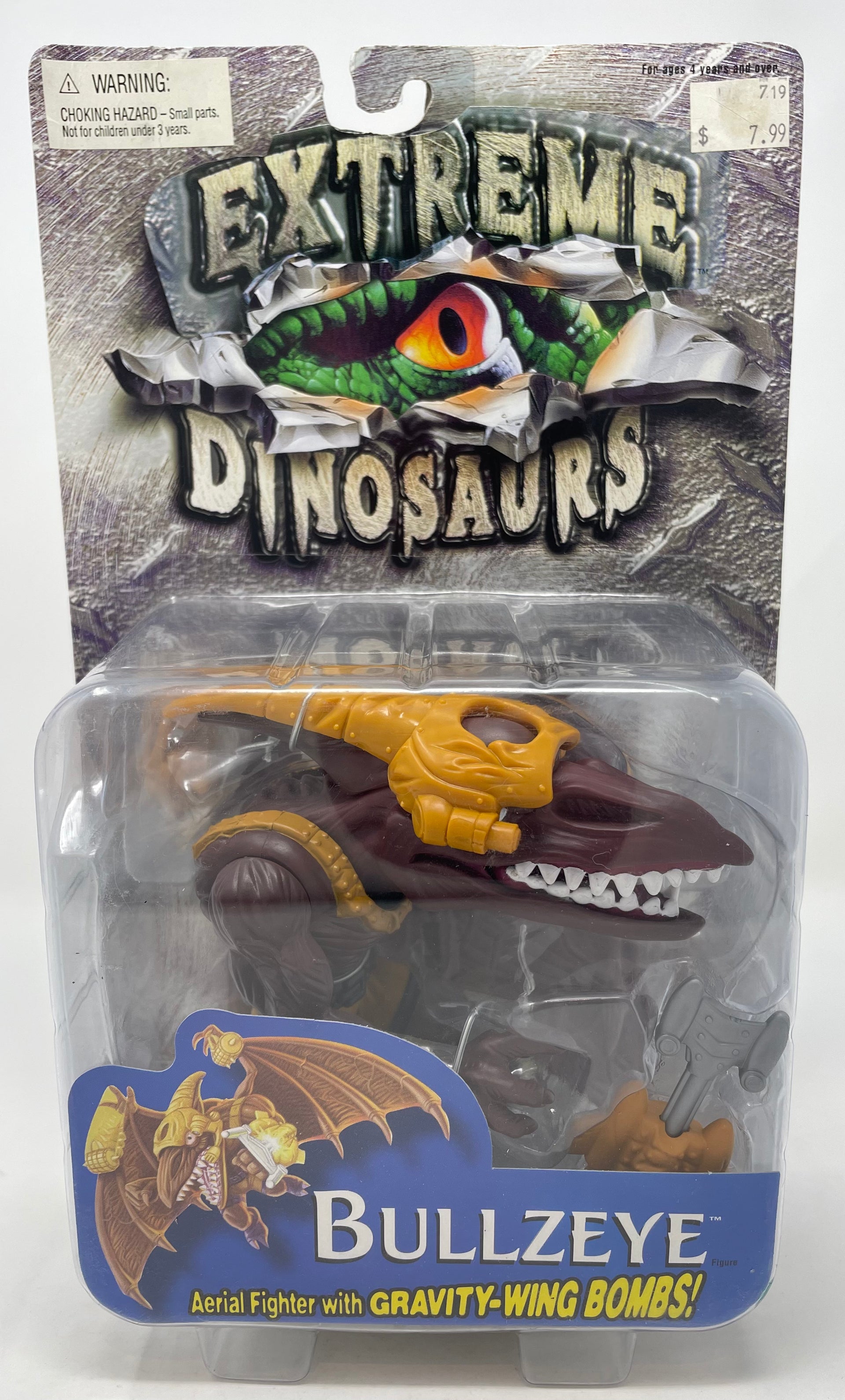 EXTREME DINOSAURS - BULLZEYE - MATTEL 1996 – Mr. Joe's