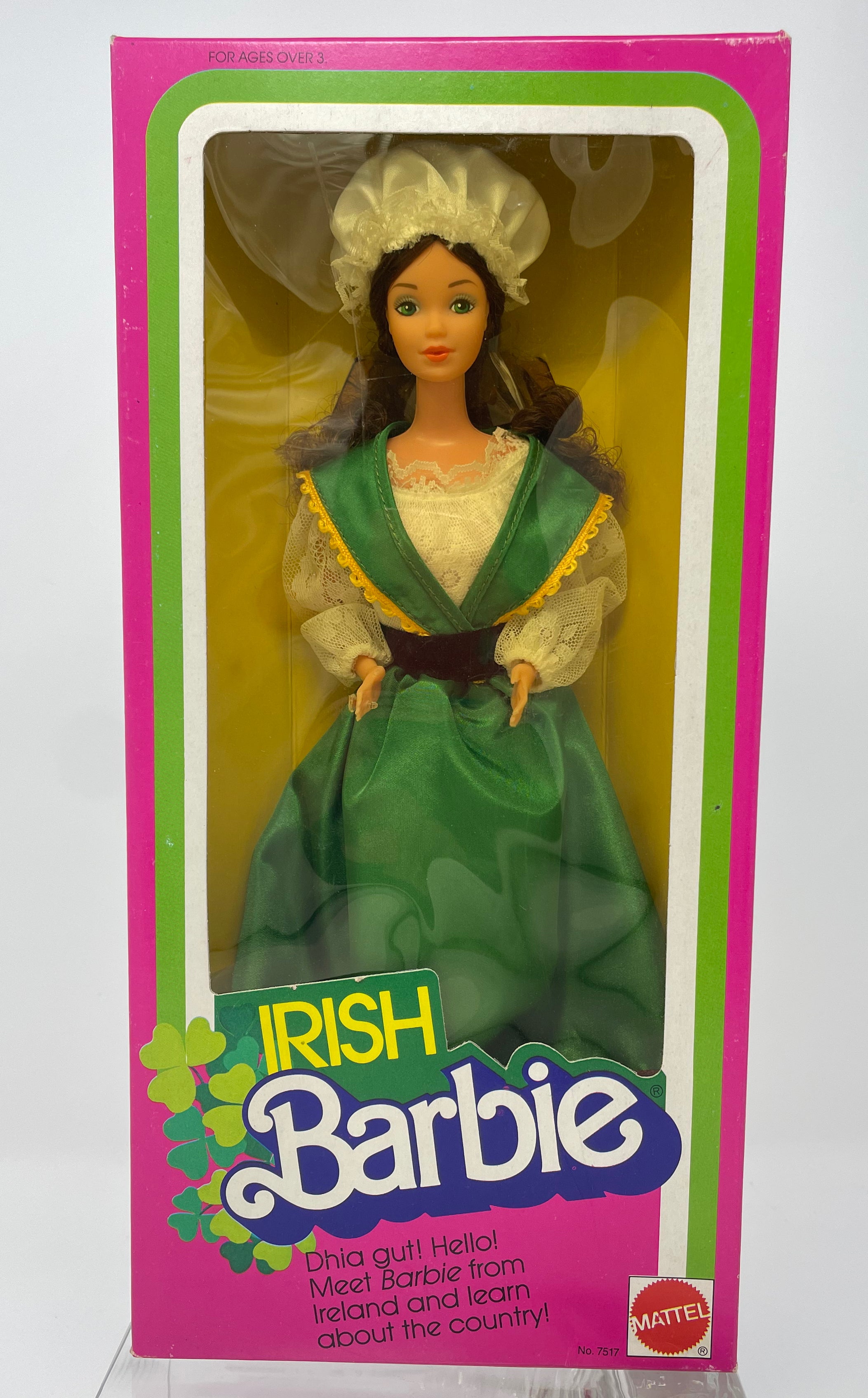 IRISH BARBIE - DOLLS OF THE WORLD COLLECTION - MATTEL 1985 – Mr. Joe’s ...