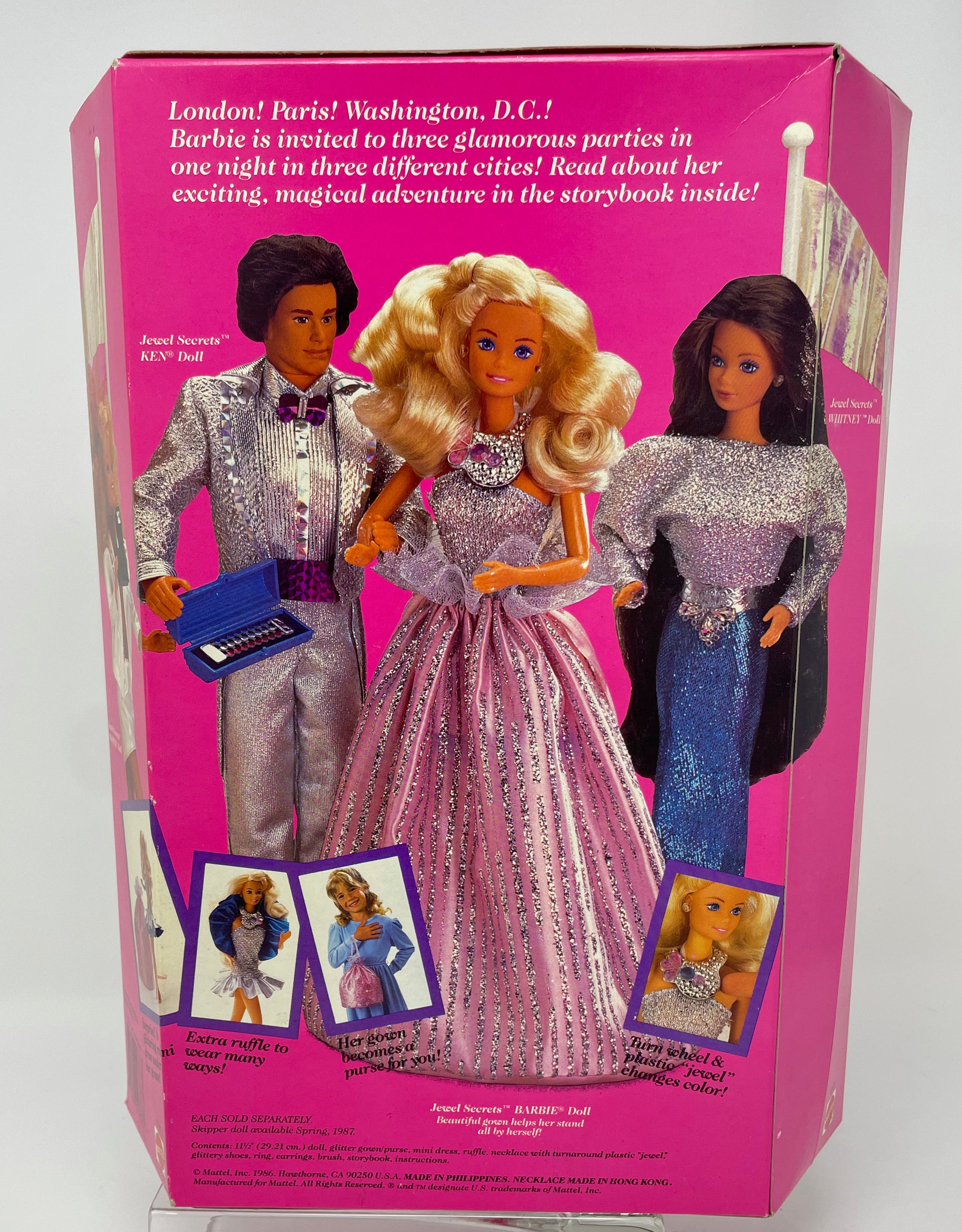 バービー Canadian Barbie 4928 1987 平行輸入 - 財布、帽子
