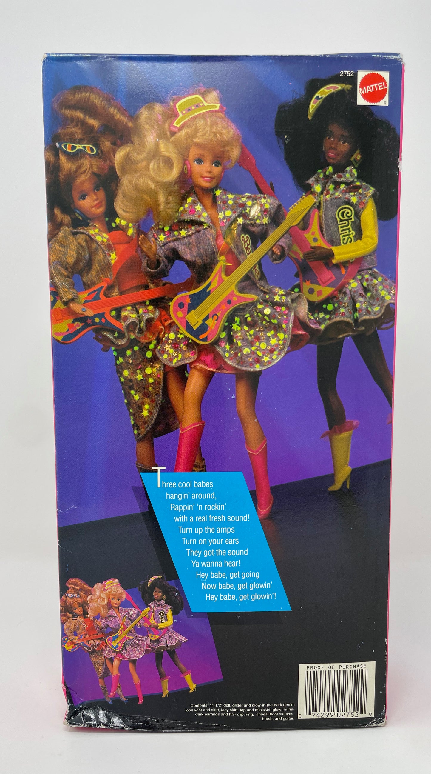 MIDGE - BARBIE AND THE BEAT - #2752 - MATTEL 1989