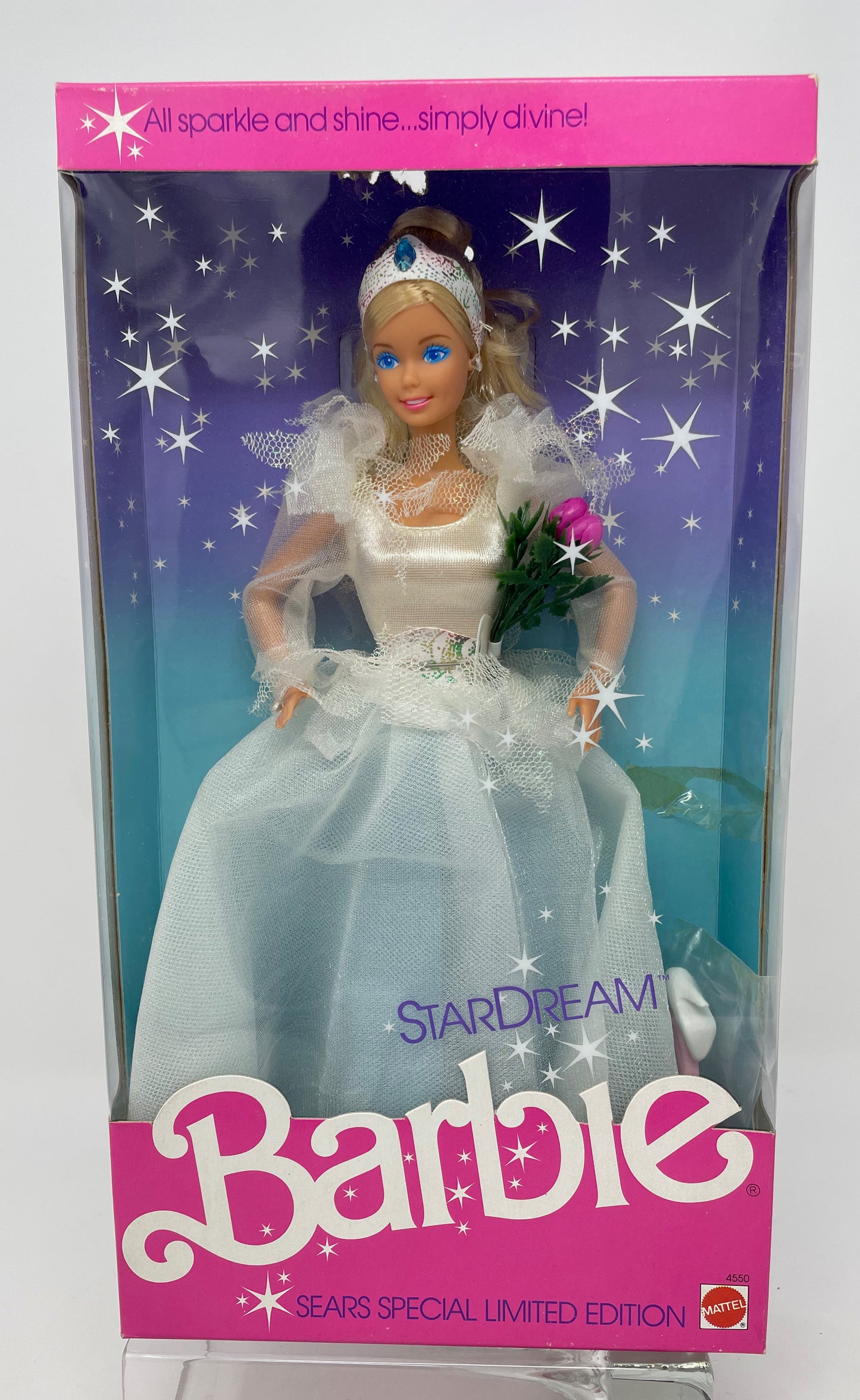 STARDREAM BARBIE *DAMAGED* - SEARS SPECIAL LIMITED EDITION #4550 - MATTEL 1987