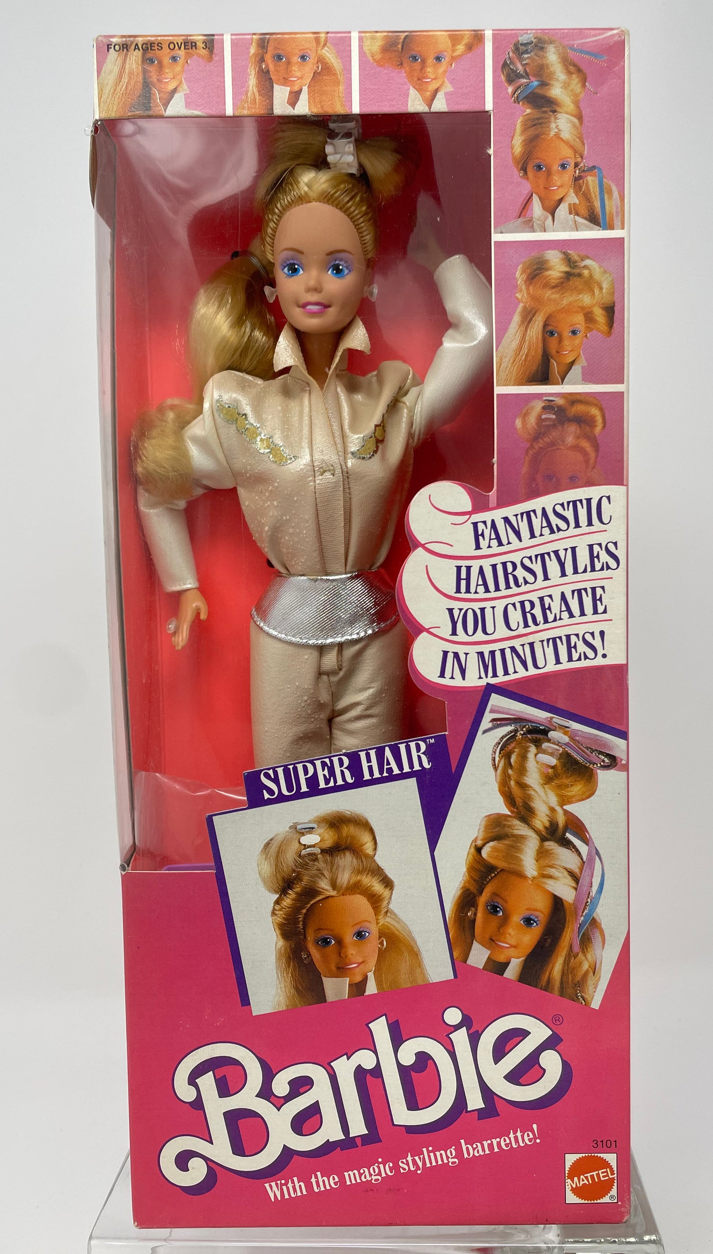 SUPER HAIR BARBIE #3101 - MATTEL 1986