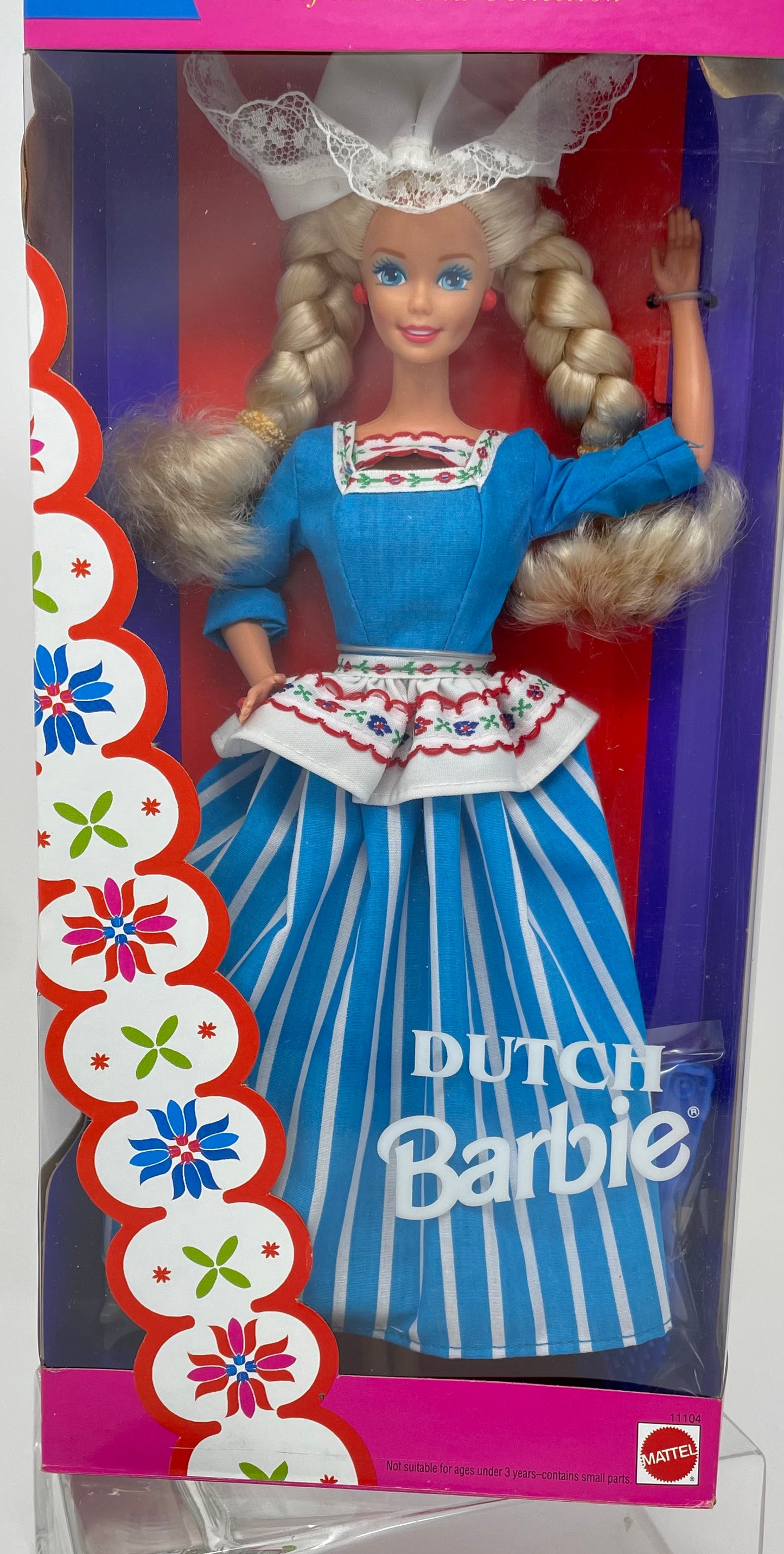 DUTCH BARBIE - DOLLS OF THE WORLD COLLECTION - SPECIAL EDITION - # 11104 - MATTEL 1993