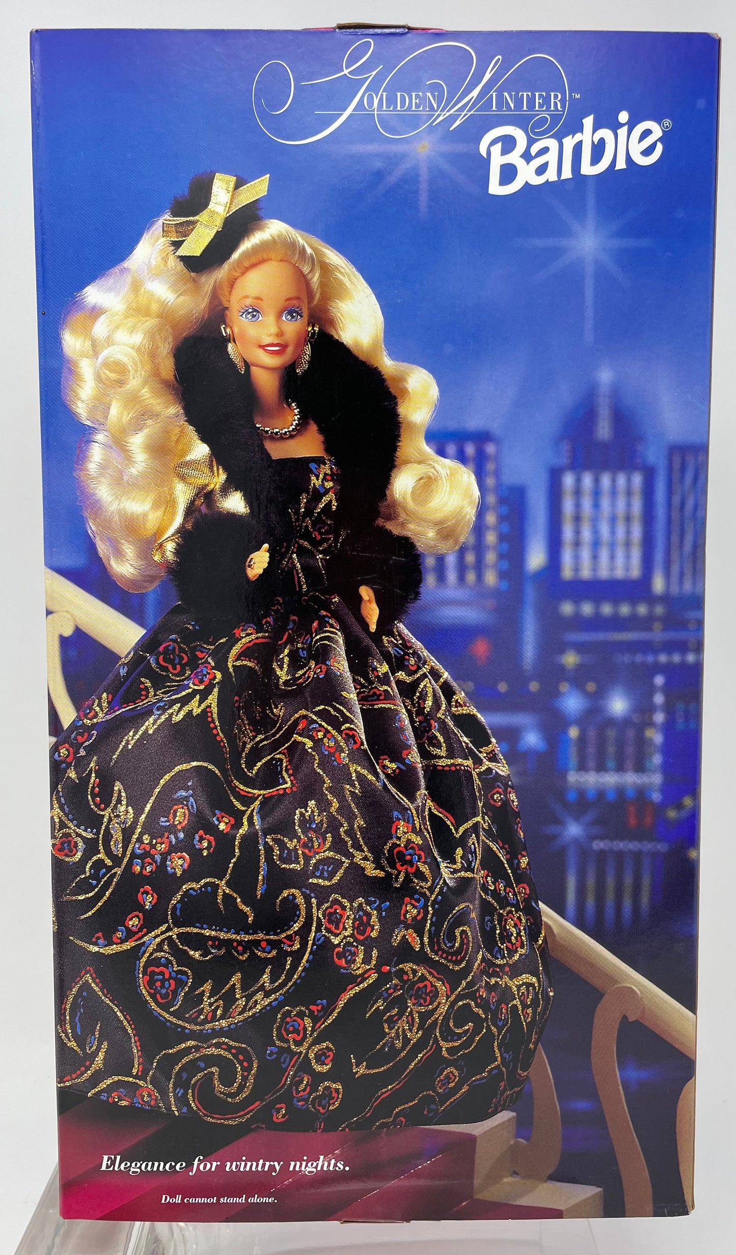 GOLDEN WINTER BARBIE - BLONDE - SPECIAL EDITION - #10684 - MATTEL 1993