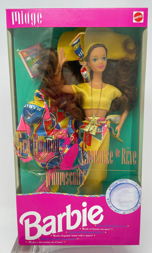 SEA HOLIDAY MIDGE - BRUNETTE - #5474 - MATTEL 1992 - INTERNATIONAL EDITION