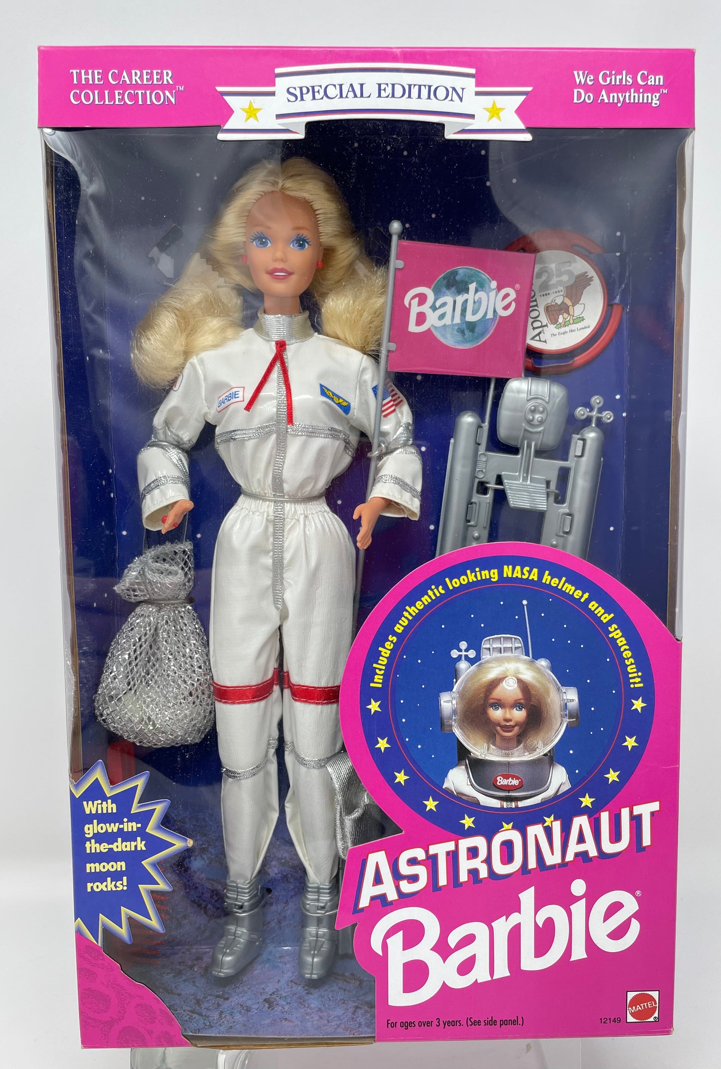ASTRONAUT BARBIE - BLONDE - SPECIAL EDITION - THE CAREER COLLECTION - #12149 - MATTEL 1994
