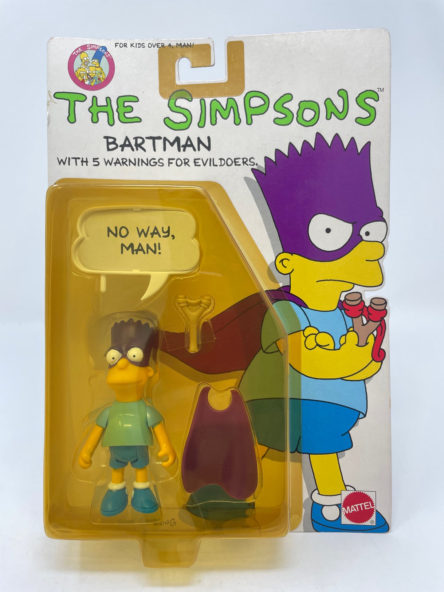 BARTMAN - THE SIMPSONS - 1990 MATTEL