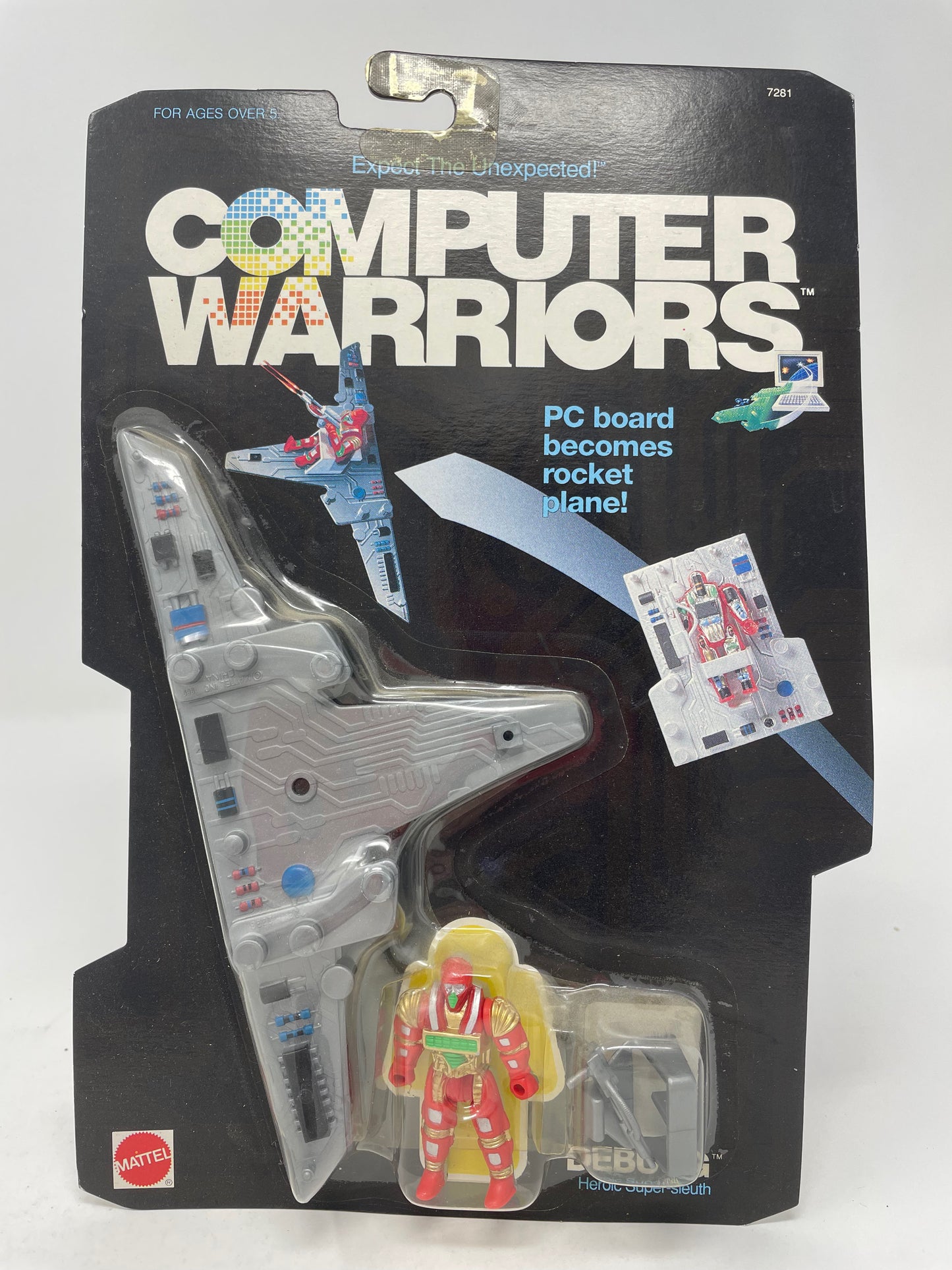 DEBUGG - COMPUTER WARRIORS - 1989 MATTEL