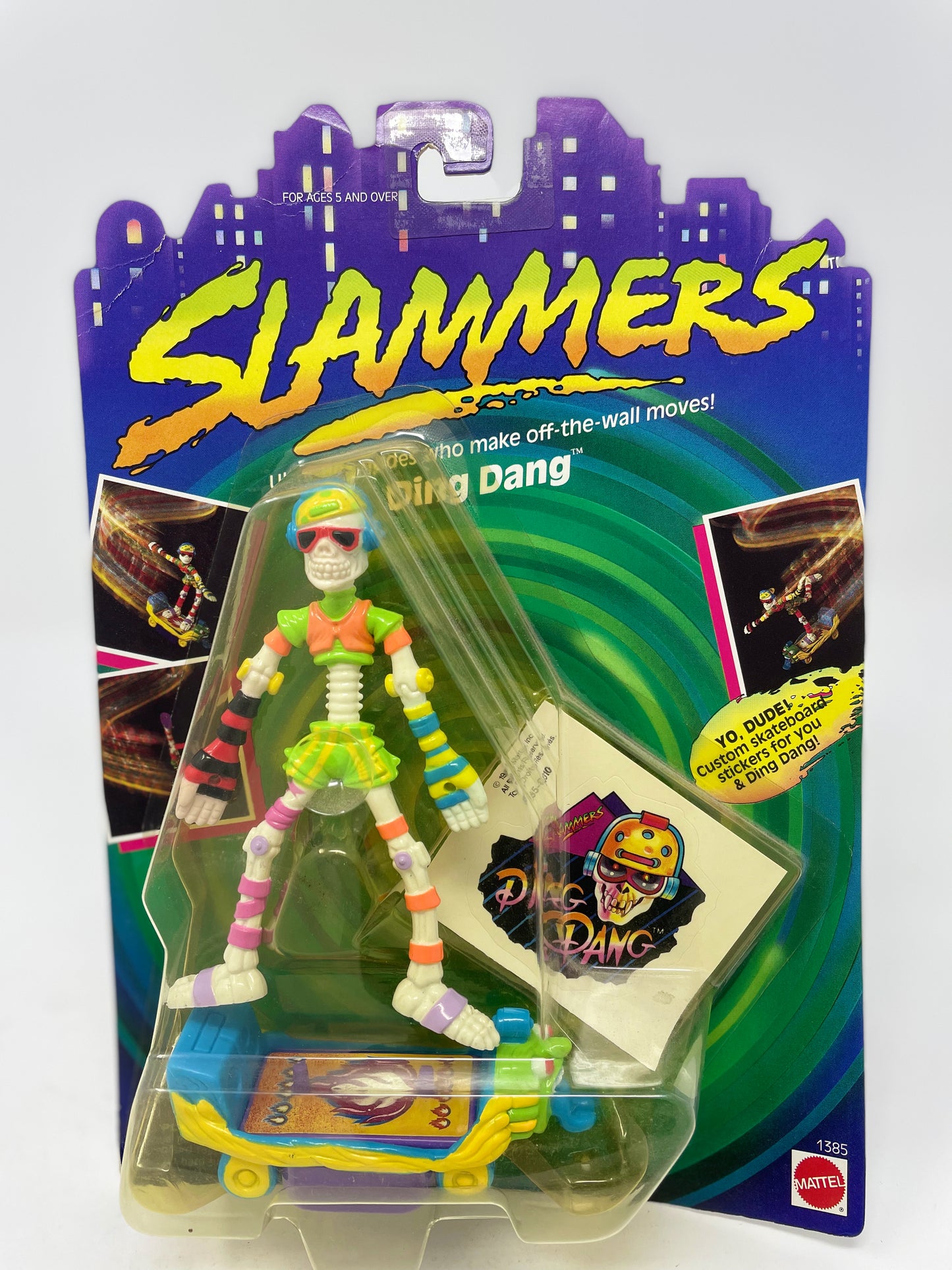 DING DANG - SLAMMERS - 1990 MATTEL