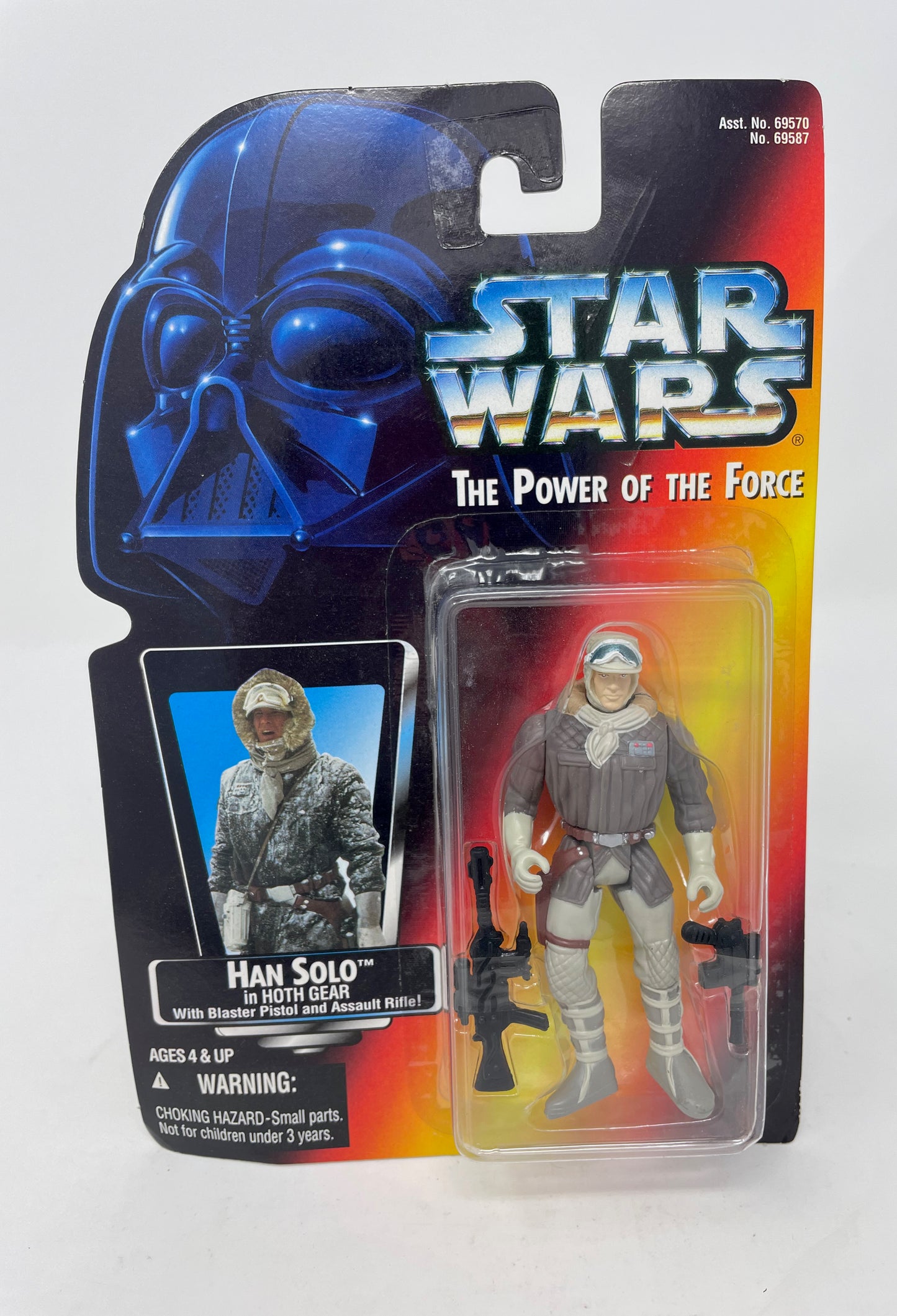 HANS SOLO IN HOTH GEAR - STAR WARS - THE POWER OF THE FORCE - 1995 KENNER/HASBRO