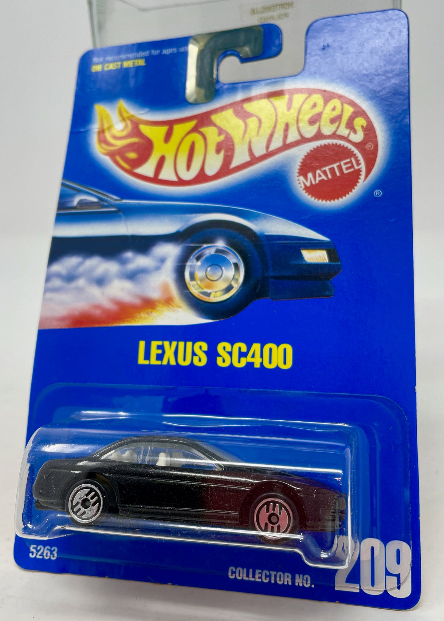 HOT WHEELS - LEXUS SC400 - COLLECTOR NO. 209 - 1991 MATTEL