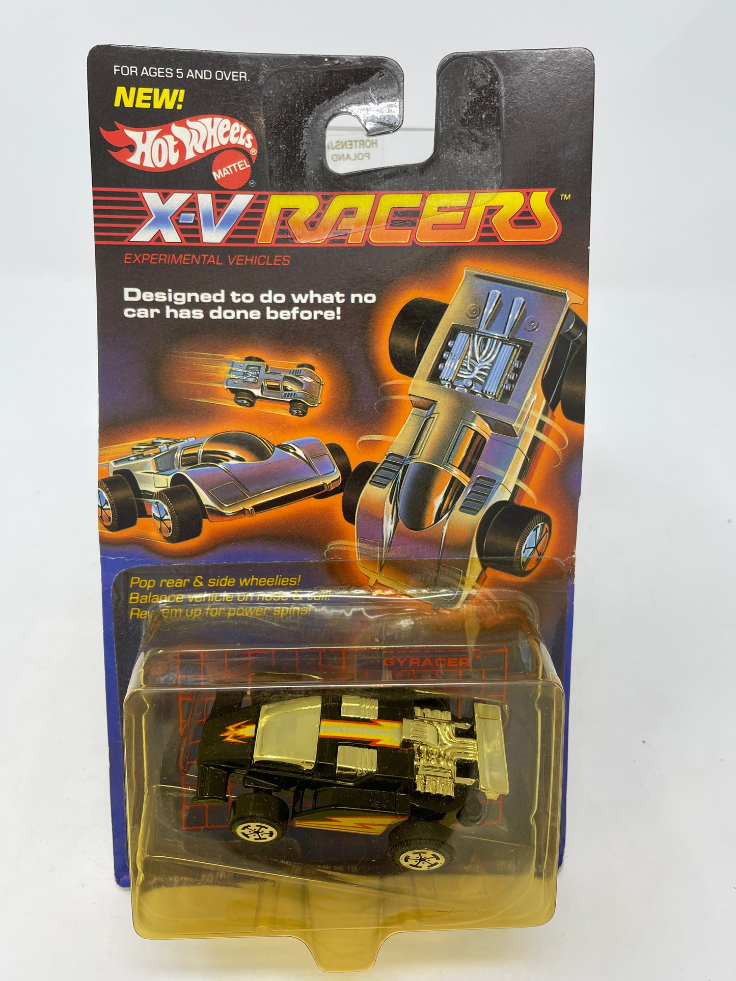 HOT WHEELS - X-V RACERS - GYRACER - 1985 MATTEL