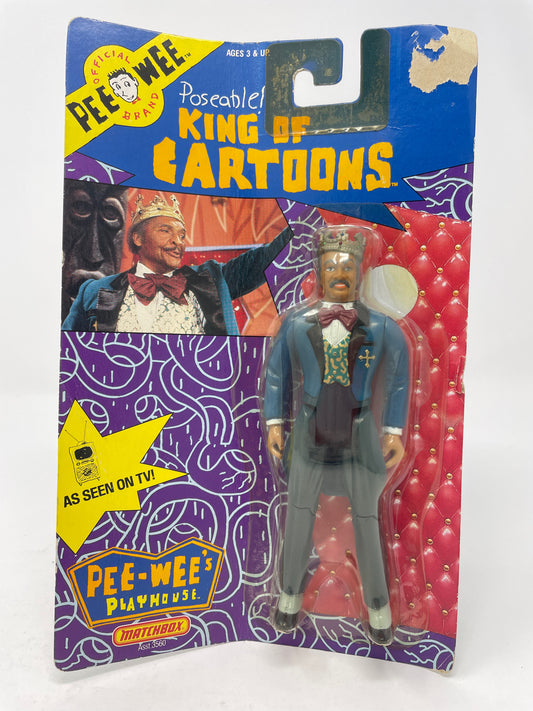 THE KING OF CARTOONS - PEE WEE'S PLAYHOUSE - 1988 MATCHBOX (1 of 2)