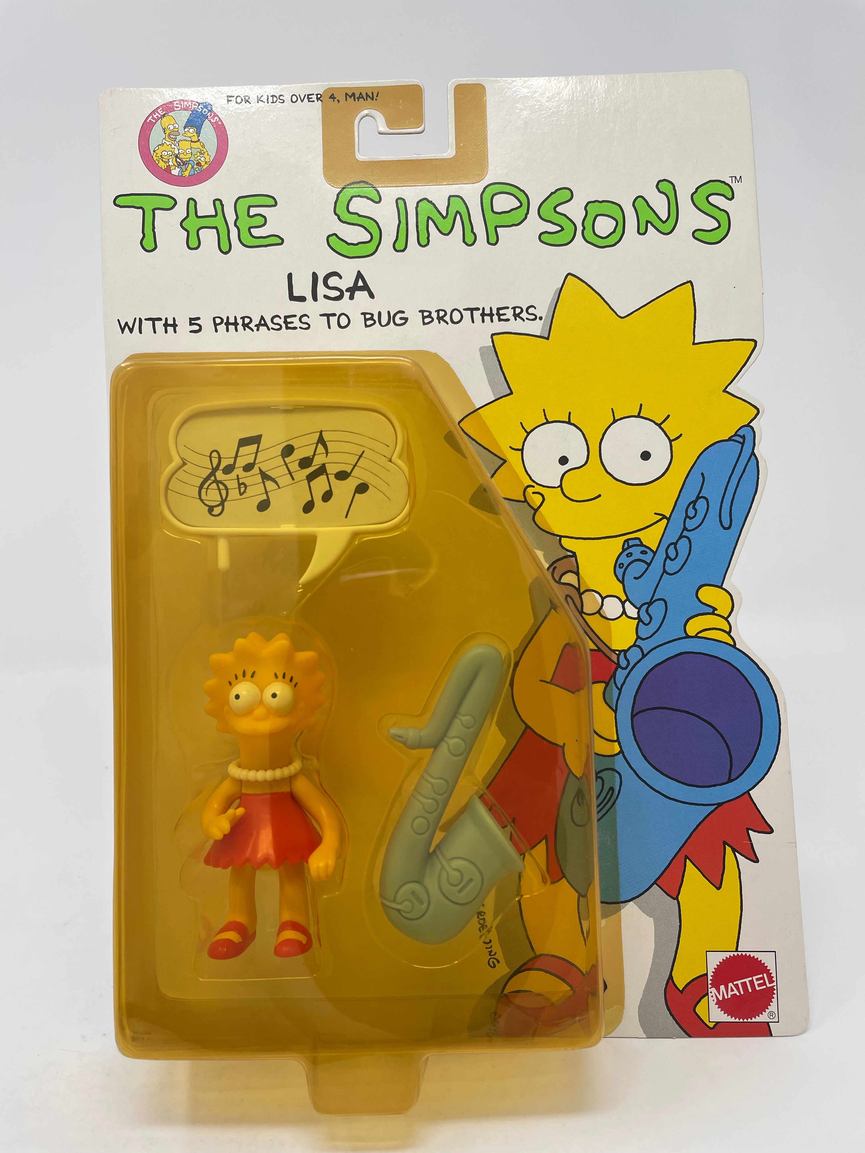 LISA - THE SIMPSONS - 1990 MATTEL – Mr. Joe’s Really Big Toys ...