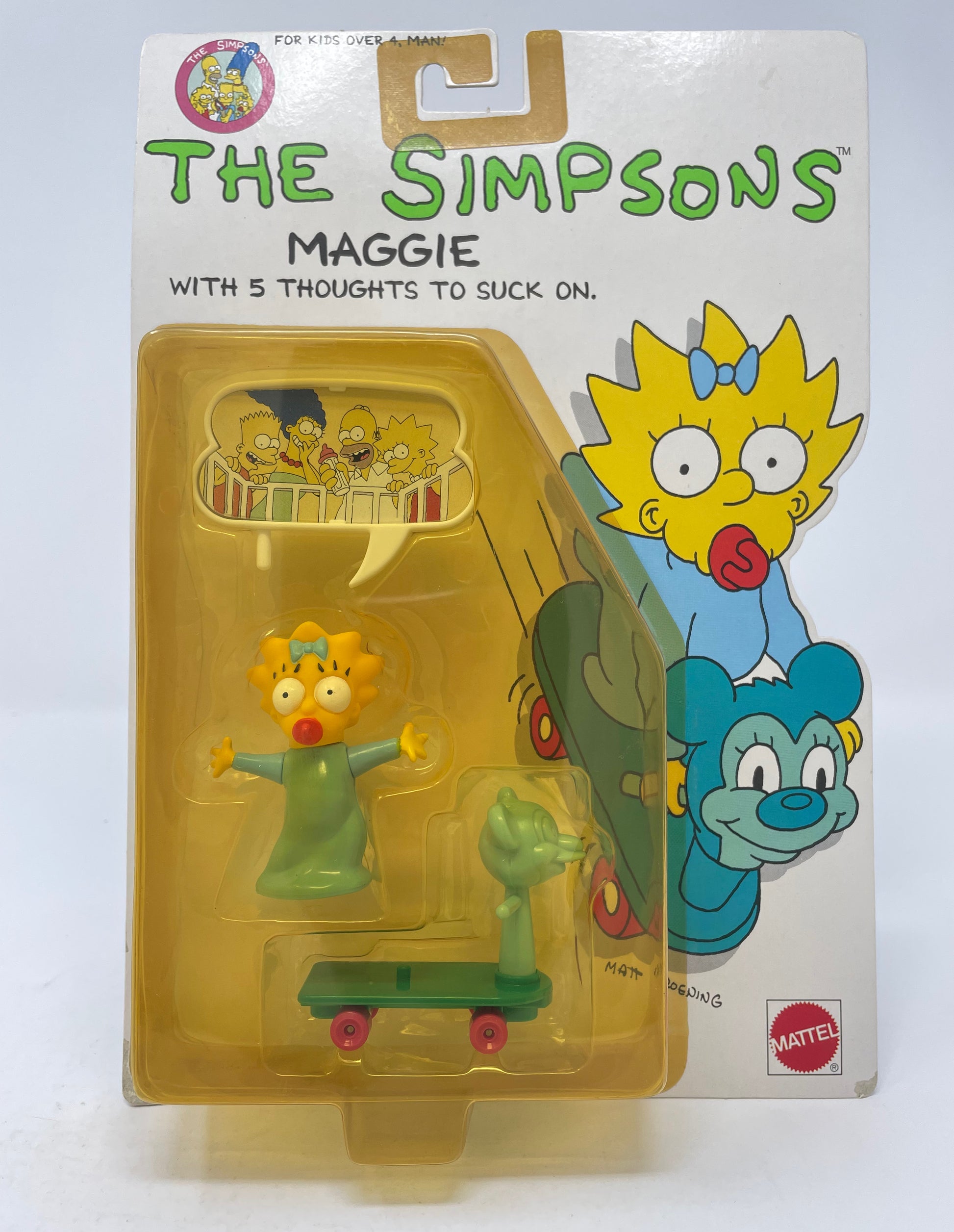 MAGGIE - THE SIMPSONS - 1990 MATTEL – Mr. Joe’s Really Big Toys ...