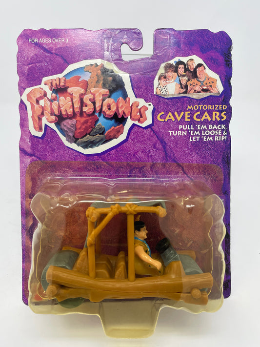 MOTORIZED CAVE CARS - THE FLINTSTONES - 1993 MATTEL