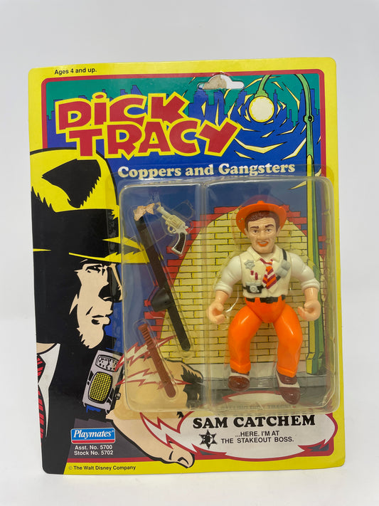 SAM CATCHEM FIGURE - DICK TRACY - 1990 PLAYMATES