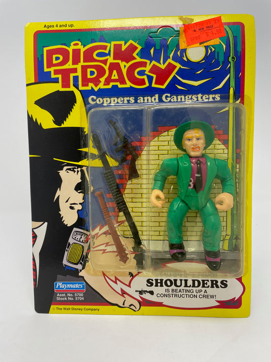 SHOULDERS FIGURE - DICK TRACY - UNPUNCHED - 1990 PLAYMATES