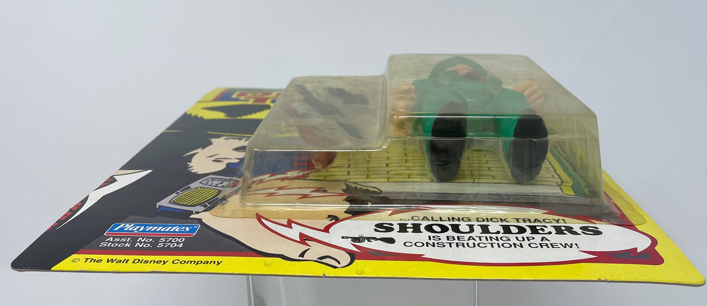 SHOULDERS FIGURE - DICK TRACY - UNPUNCHED - 1990 PLAYMATES