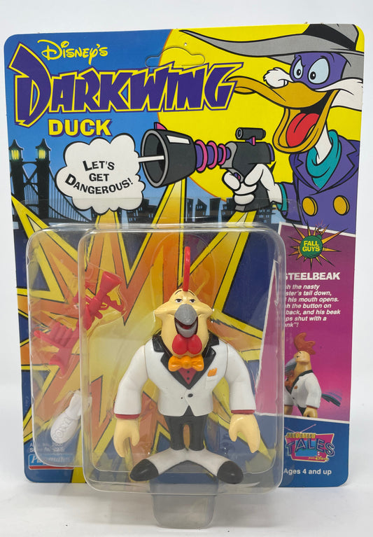 STEELBEAK FIGURE - UNPUNCHED - DISNEY'S DARKWING DUCK - 1991 PLAYMATES