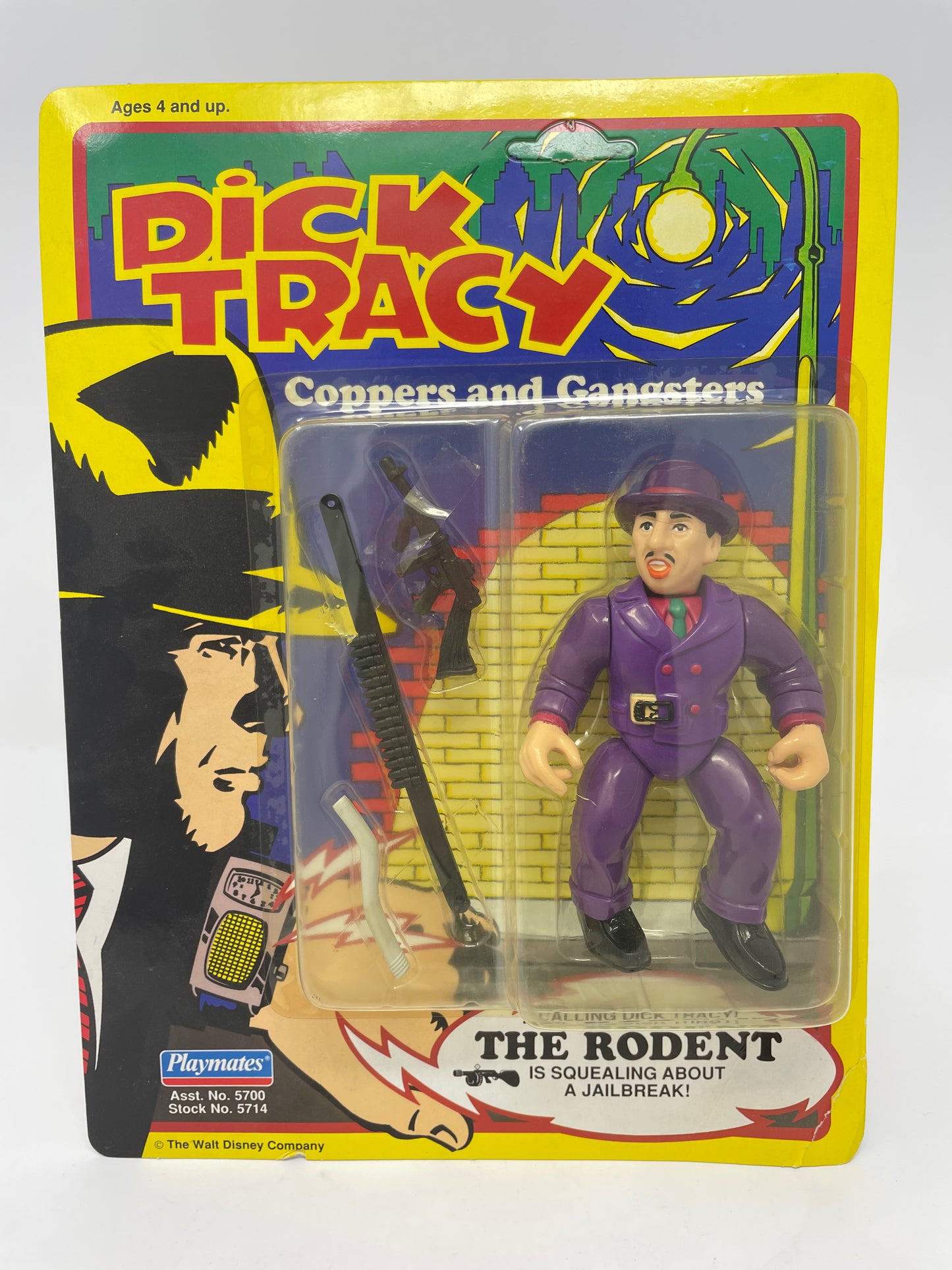 THE RODENT FIGURE - DICK TRACY - 1990 PLAYMATES